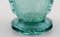 Vases in Turquoise Art Glass by Karin Hammar for Stockholm Glasbruk, Set of 2, Image 6