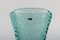 Vases in Turquoise Art Glass by Karin Hammar for Stockholm Glasbruk, Set of 2 3