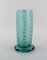 Vases in Turquoise Art Glass by Karin Hammar for Stockholm Glasbruk, Set of 2, Image 5