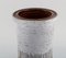 Zylindrische Vase aus glasierter Keramik von Mari Simmulson für Upsala-Ekeby 3