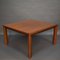 Quadratischer Esstisch aus Nussholz von Afra & Tobia Scarpa für Molteni, 1970er 6