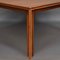 Square Dining Table in Walnut by Afra & Tobia Scarpa for Molteni, Italy, 1970s 7