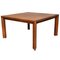 Square Dining Table in Walnut by Afra & Tobia Scarpa for Molteni, Italy, 1970s, Image 2