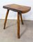 French Brutalist Milking 3-Leg Stool by F. Guyot, 1960s 4