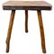 French Brutalist Milking 3-Leg Stool by F. Guyot, 1960s, Image 1