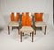Art Deco Esszimmerstühle H-214 von Jindrich Halabala für UP Závody, 4er Set 2