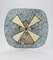 Mid-Century Cortina Glaze Ceramic Wall Light with Windmill Motive, 1970s 1