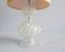 Mid-Century Murano Glas Tischlampe mit gelbem Lampenschirm 4