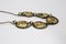 Brutalist Handmade Brass Necklace 1970s, Image 4