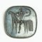 Mid-Century Silver Plated Brass Brooch with Sagittarius Horoscope Motive, 1970''s, Image 1