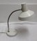 Adjustable Table Lamp with Light Grey Painted Metal Base, 1970s, Image 1