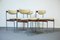 White Dining Chairs from Thereca, 1960s, Set of 4, Image 6