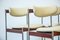 White Dining Chairs from Thereca, 1960s, Set of 4 5