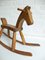 Cavallino a dondolo vintage in legno di Kay Bojesen per bambini, Immagine 3