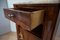 Art Deco Burl Wood Nightstand with Drawer from Julien Vandeleene, 1920s 9