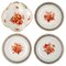 Meissen Plates and One Bowl in Openwork Porcelain, Set of 4 1