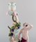 Autumn Figural Candlestick in Hand Painted Porcelain, Image 5