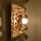 Beleuchtete Wandlampe aus Muranoglas von Mazzega, 1960er 13