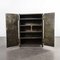 Riveted Industrial Metal Storage Cabinet or Cupboard, 1940s 10