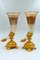 Bouquetières Emaillierte Vasen aus Bronze & Kristallglas, 2er Set 11