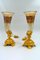 Bouquetières Emaillierte Vasen aus Bronze & Kristallglas, 2er Set 2