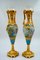 Porcelain Vases in Gilded Bronze and Crystal, Set of 2 10