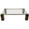 Glass and Marble Coffee Table by Renato Polidori for Skipper 1