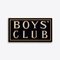 Hand Painted Gold Leaf ‘Boys Club’ Sign 1