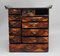 19th-Century Japanese Parquetry and Lacquered Cabinet 1