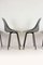 Fibreglass Chairs by Miroslav Navratil for Vertex, 1960s, Set of 4, Image 2