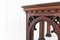 19th-Century Victorian Gothic Pine Console Table 3