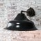 Lámpara de pared industrial vintage de hierro fundido esmaltado, Imagen 4