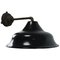 Industrielle Vintage Wandlampe aus Gusseisen in Schwarz 3