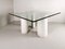 Marble and Glass Dining Table by Giulio Lazzotti for Casigliani, 1970s 1