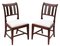 Mahogany Dining Chairs, Set of 2 1