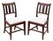 Mahogany Dining Chairs, Set of 2, Image 1