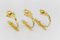 Teebacks o tende in bronzo dorato, Francia, set di 3, Immagine 18