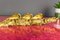 Teebacks o tende in bronzo dorato, Francia, set di 3, Immagine 12