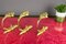 Französische Vorhanghalter oder Gardinenhalter aus vergoldeter Bronze, 3er Set 10