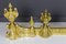 Louis XVI Style Bronze Fireplace Set from Charles Casier, Set of 5, Image 15