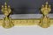 Louis XVI Style Bronze Fireplace Set from Charles Casier, Set of 5, Image 16
