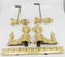 Louis XVI Style Bronze Fireplace Set from Charles Casier, Set of 5, Image 27