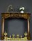 Louis XVI Style Bronze Fireplace Set from Charles Casier, Set of 5 9
