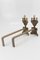 Louis XVI Style Bronze Fireplace Set from Charles Casier, Set of 5 32