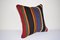 Striped Turkish Kilim Cushion Cover, Image 2