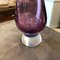 Mid-Century Modern Blue and Purple Murano Glass Vase from Seguso, 1970s 7