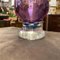 Mid-Century Modern Blue and Purple Murano Glass Vase from Seguso, 1970s 12