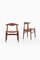 Model JH-505 Cowhorn Chairs by Hans J. Wegner for Johannes Hansen, 1952, Set of 4 3