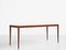 Midcentury Danish coffee table in teak by Erik Riisager Hansen for Haslev 1960s 4