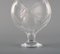 Flacone Lalique in vetro trasparente e smerigliato, anni '80, Immagine 3